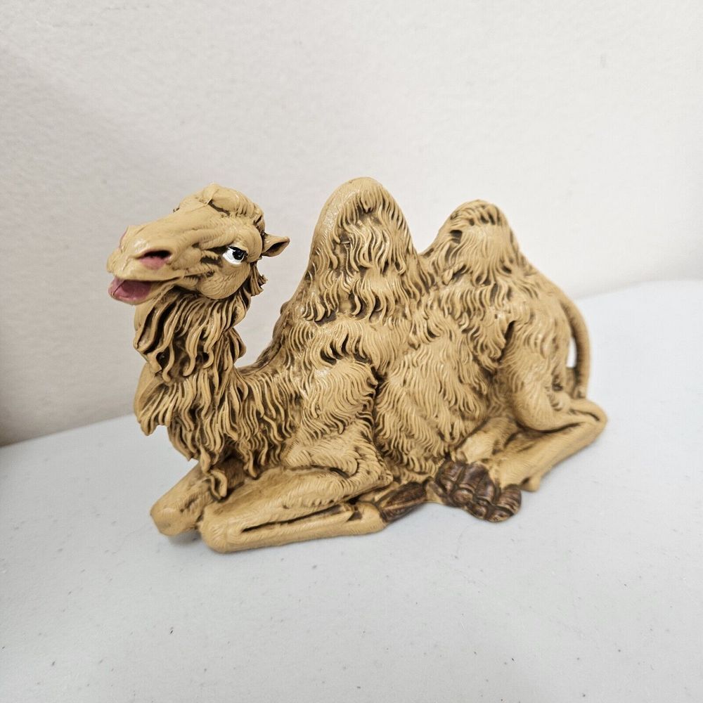Fontanini 1992 Italy Heirloom 5" Nativity Figure The Seated Camel 52545 Vintage - Picture 3 of 11